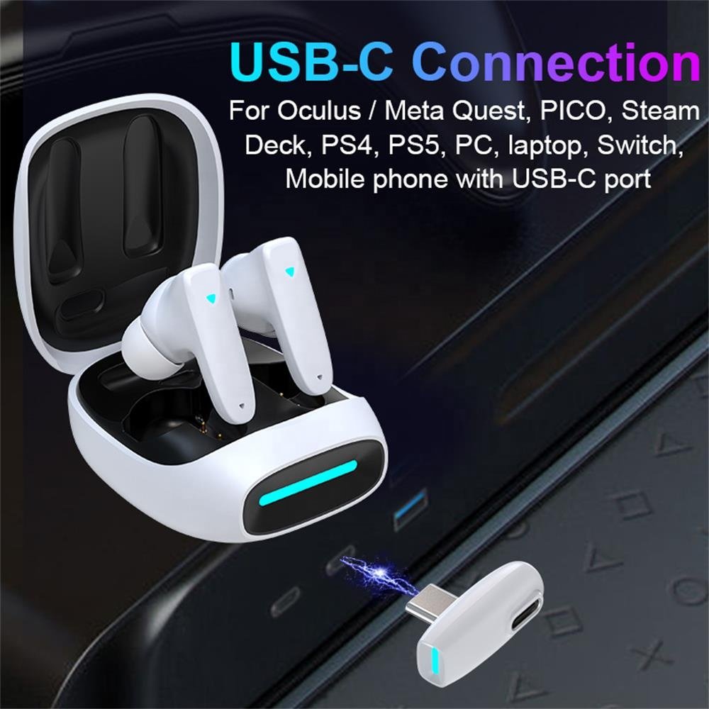 Gaming item Low Latency Tws Wireless Headphone VR Headsets New Trending 2023 Earbuds Gaming In-Ear Earphones