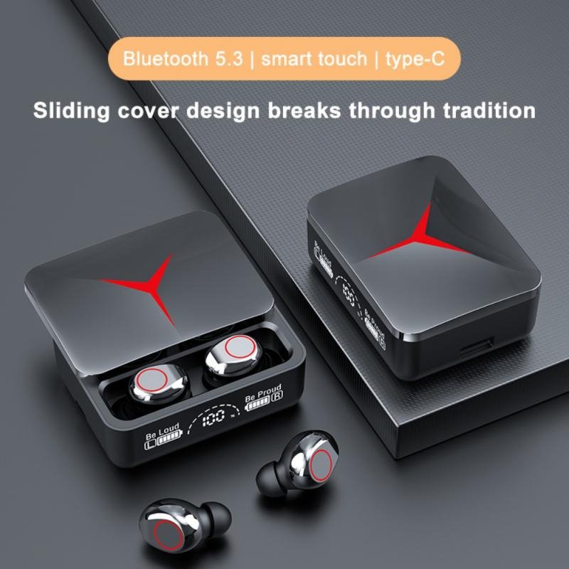2025 new M90 TWS wireless headphones noise cancelling waterproof sport stereo in-ear earphone earbuds