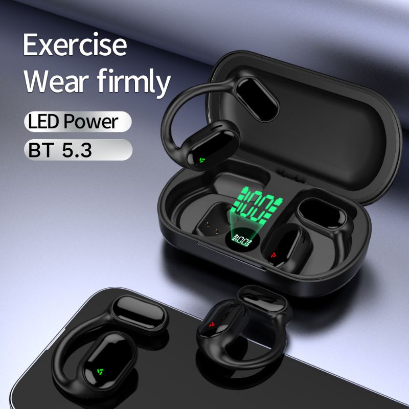 Noise Cancelling Handsfree Headsets XG33 Bloototh HiFi Stereo Waterproof Headphones Wireless Gaming Bone Conduction Earphones