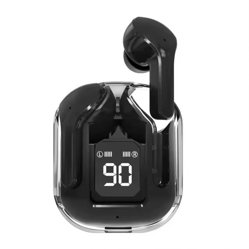 Transparent crystal case wireless tws t6 air31 air 31 t8 in ear gaming noise cancelling earbuds earphone headphones transparent