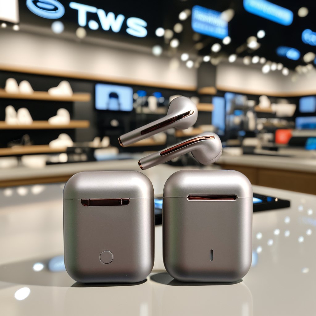 J18 TWS Earphones Mini Waterproof BT Wireless In-Ear Earbuds Battery Indicator Semi-In-Ear Form Wireless Headphones For Children