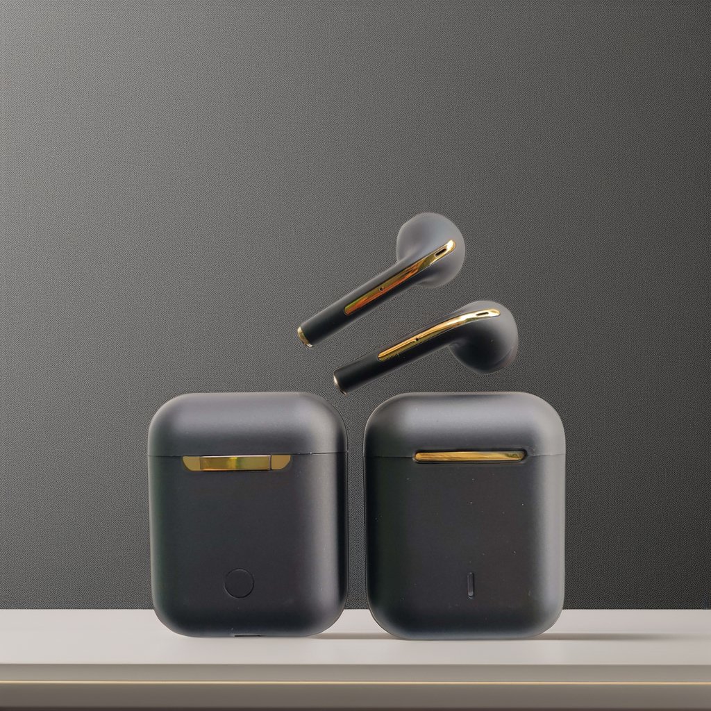 J18 TWS Earphones Mini Waterproof BT Wireless In-Ear Earbuds Battery Indicator Semi-In-Ear Form Wireless Headphones For Children