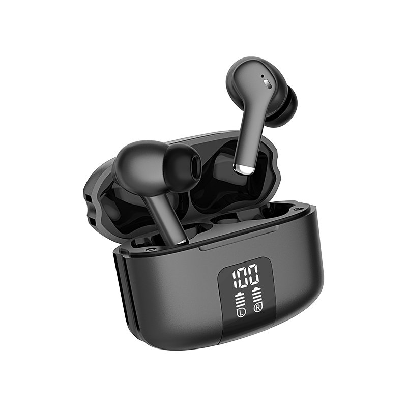 Hot Wholesale Touch Control Dual Mic ENC Noise Cancelling TWS Earphone In Ear Digital Battery Display Wireless Earbuds
