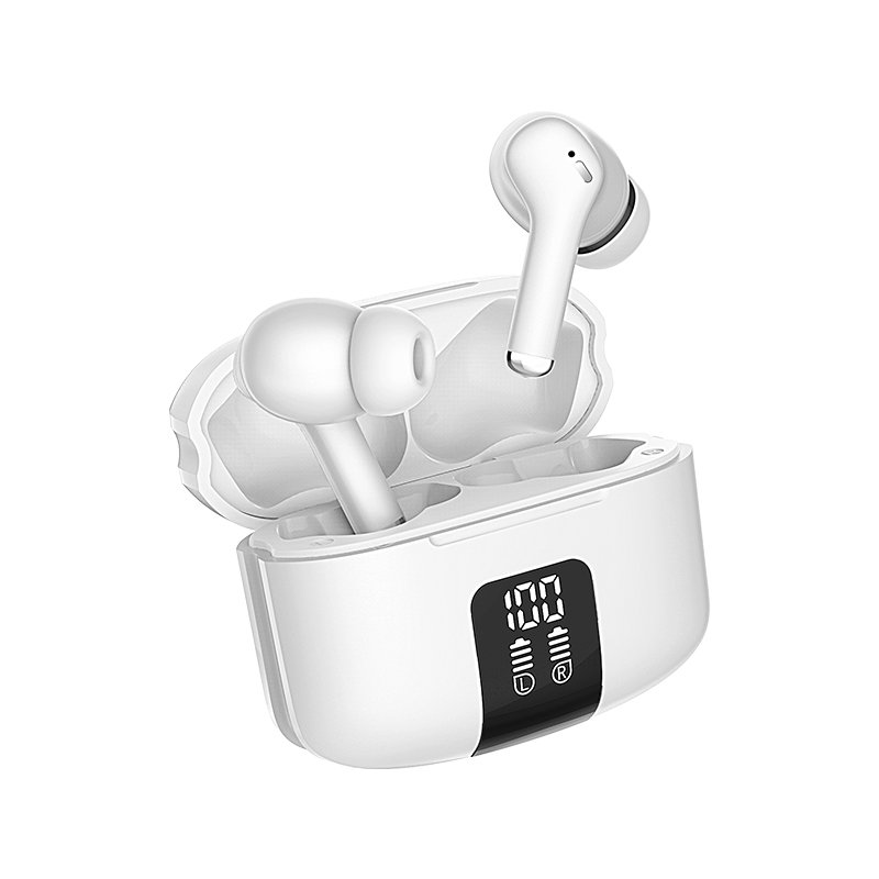 Hot Wholesale Touch Control Dual Mic ENC Noise Cancelling TWS Earphone In Ear Digital Battery Display Wireless Earbuds