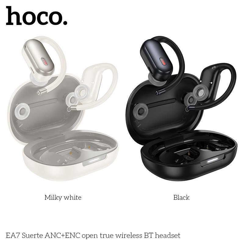 HOCO EA7 ANC+ENC Open true wireless headset Noise Reduction Bluetooth earbuds Sport stereo earphones for apple Android phone