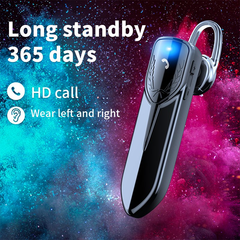 Business Noise Cancelling TWS Earphones & Headphones Reloj Single Ear Clip Wireless Stereo Earbuds