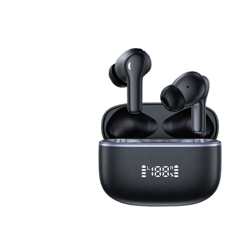 High Quality M16 ANC TWS Earphones 6-Mic HD voice Calling Headset BT5.4 Active Noise Cancelling Earbuds LED Waterproof Sports