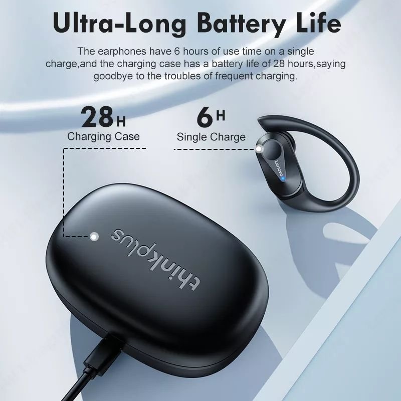 Hot Selling LP75 Tws Headphones BT5.3 Sports Stereo Surround Hifi Sound Quality Earbuds Wireless Charging Box