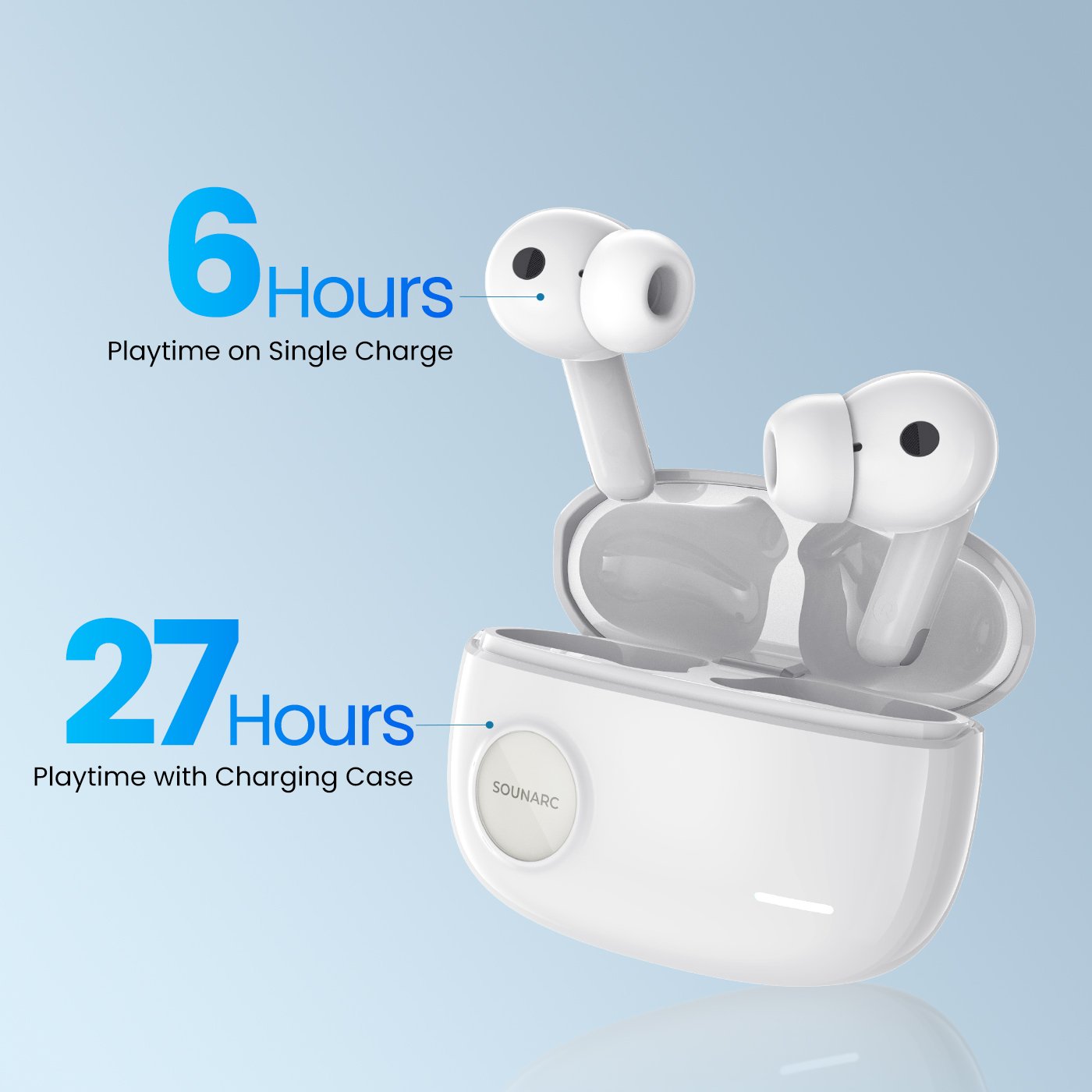 Wholesale Active Noise Cancelling Earphones ANC TWS Earbuds BT 5.3 Earbuds Wireless ANC Stereo Music Gaming Headset Sounarc Q2