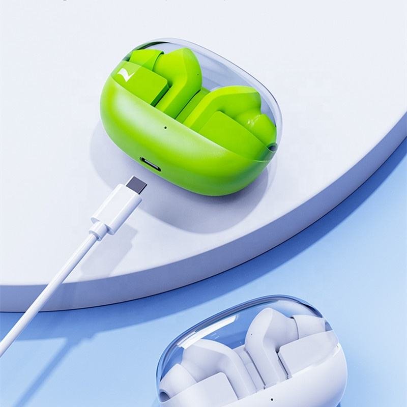 TM30 New Transparent Wireless BT Headphones TWS In-Ear Touch Sports Earbuds with Mic HIFI Stereo Headset fone de ouvido