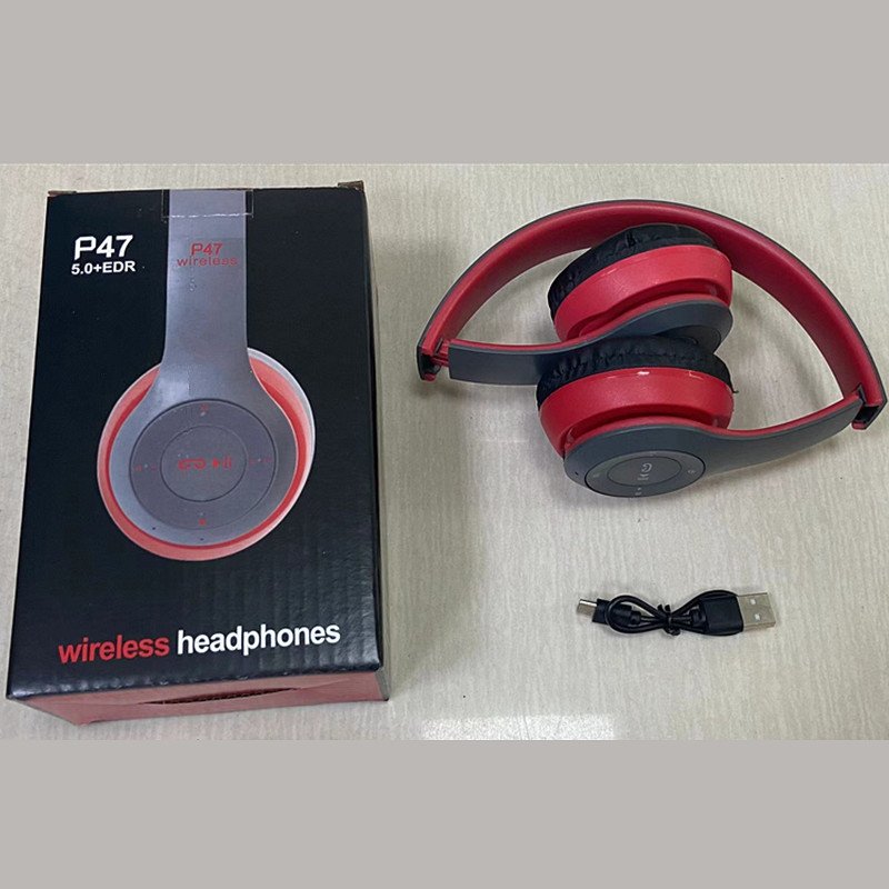 Wholesale Price P47 Heard Phone Wireless Mp3 Mp4 CD Laptop Earphone Waterproof Mini Headset Boat With Bulk