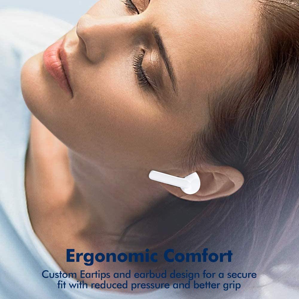 New arrival Custom logo USA European Union Appearance Patent type c earphone wireless headphones mini bluetooths earbuds