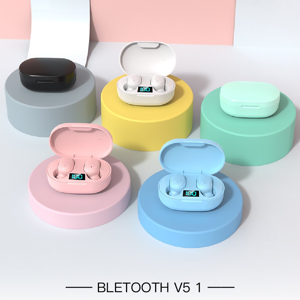 NEW E6S Wireless Game Earbuds 3D Surround Stereo Headset Low Latency TWS Gaming Earphone USB Blue Tooth Digital Display In-ear