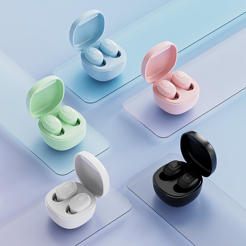 New Arrivals Tws Wireless Earphone Bt5.0 Sports Gaming Headset IPX4 Waterproof Music Headphone Type C Earphone