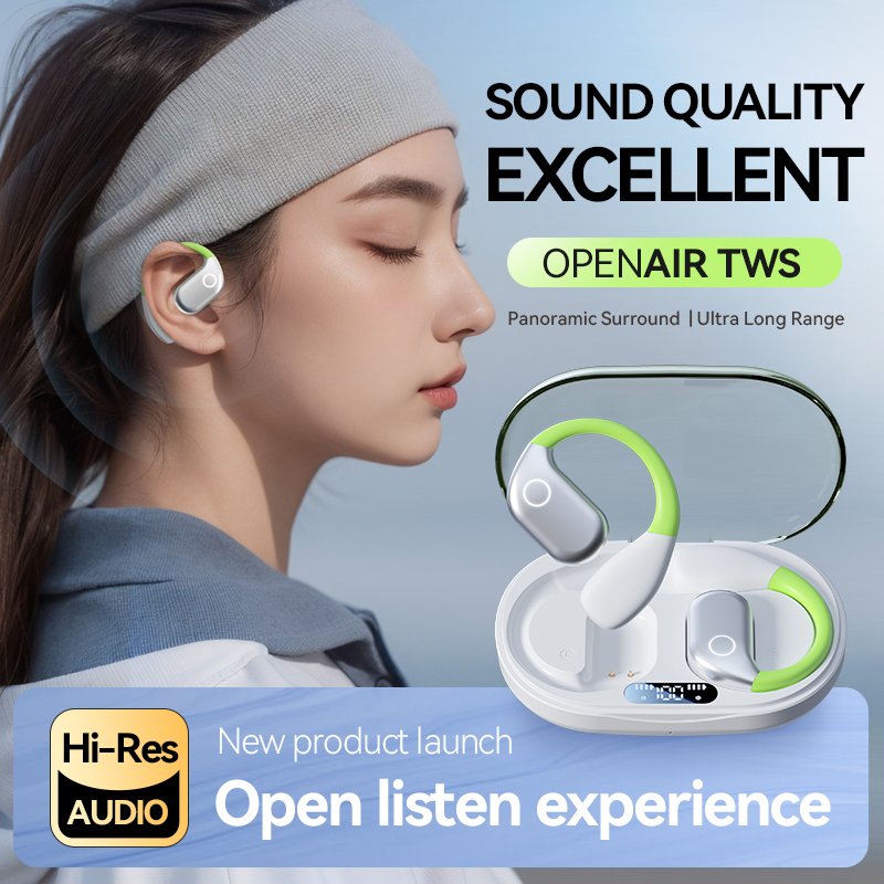 M82 TWS Sports earphones Noise cancelling low latency earphones TWS Mini Wireless BT 5.4