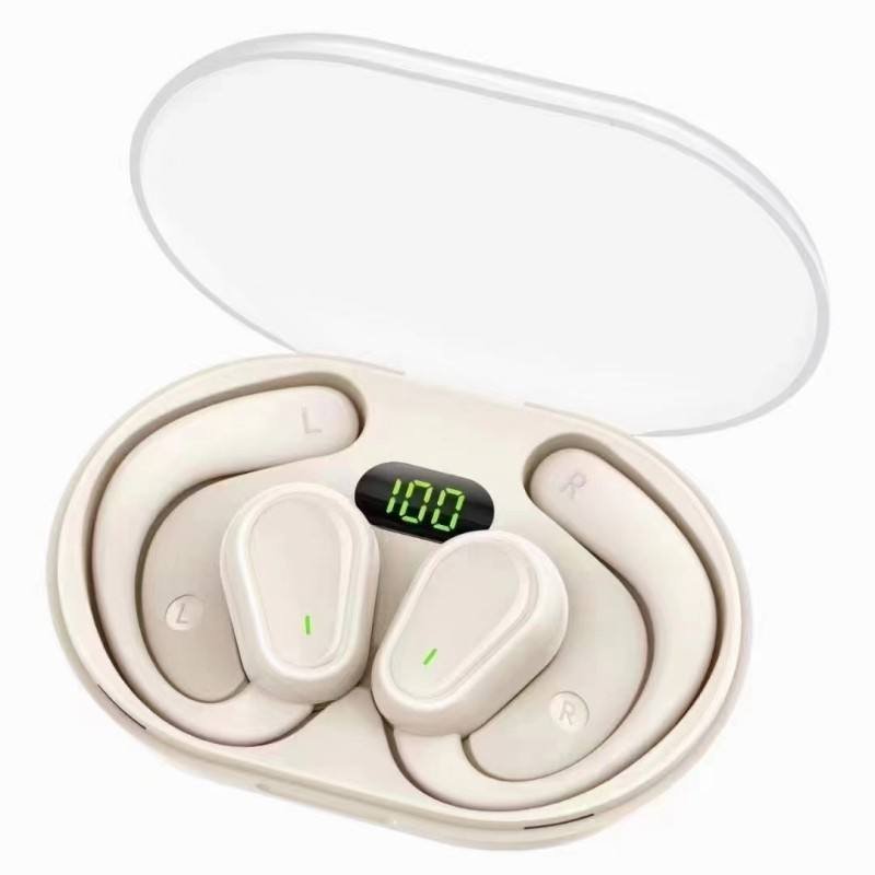 2024 Gaming Noise Cancelling D88 Wireless Tws Waterproof Sport Ear Hook Earbuds Smart Touch On-ear Earphones
