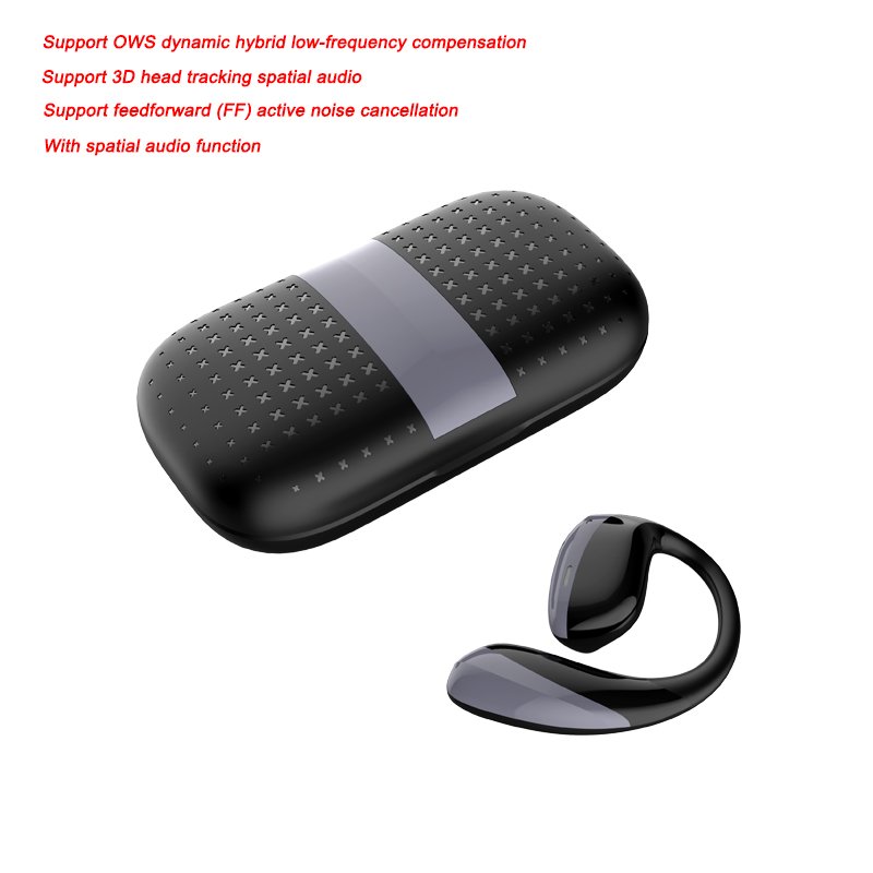 OWS Waterproof TWS Earbuds ENC ANC Active Noise Cancelling Bluetooth V5.4 Headphones Noise Reduction Sports & Gaming earphones