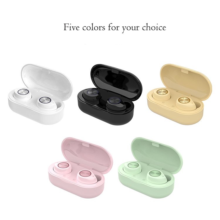 Cheap In-ear Stereo Earbuds Tw60 Tws Waterproof Noise Cancelling Wireless Hadephone Earphones
