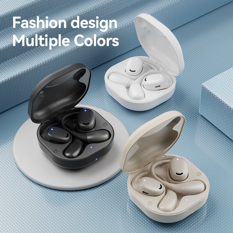 earbuds wireless Digital Display Battery Indicator JL Chipset Air Conduction Power Comfortable ear clip headphones