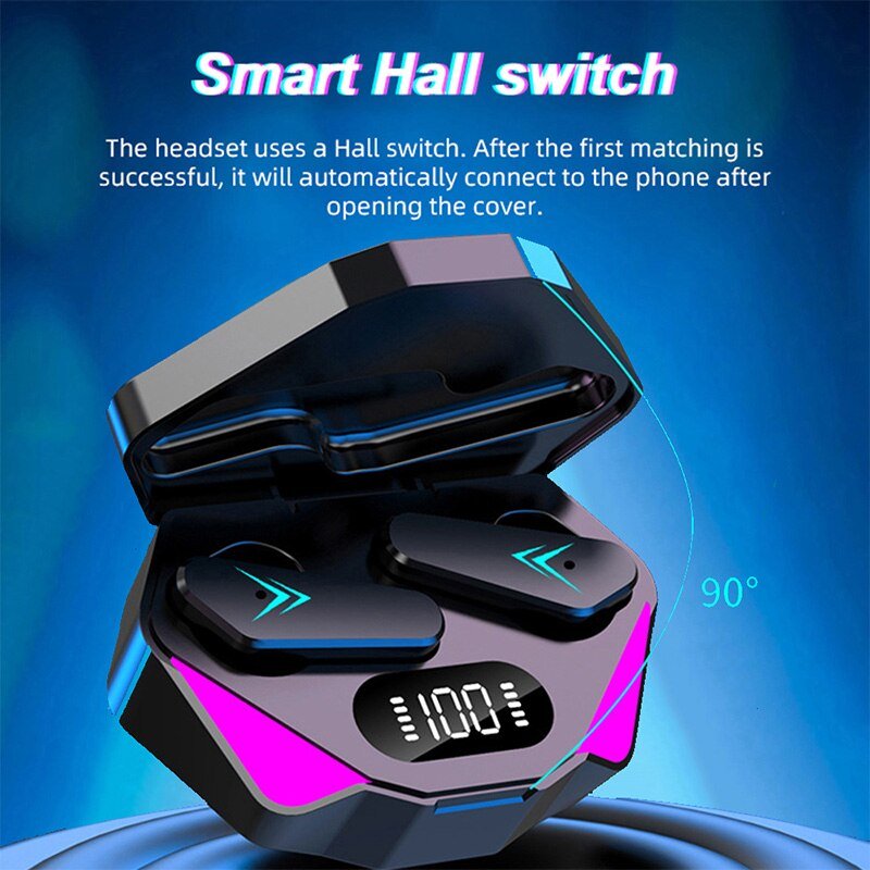 Trending 2024 New Electronics Hifi Stereo Headphones ENC Wireless Earbuds Game Esports Low Latency TWS Gaming In-ear Earphones