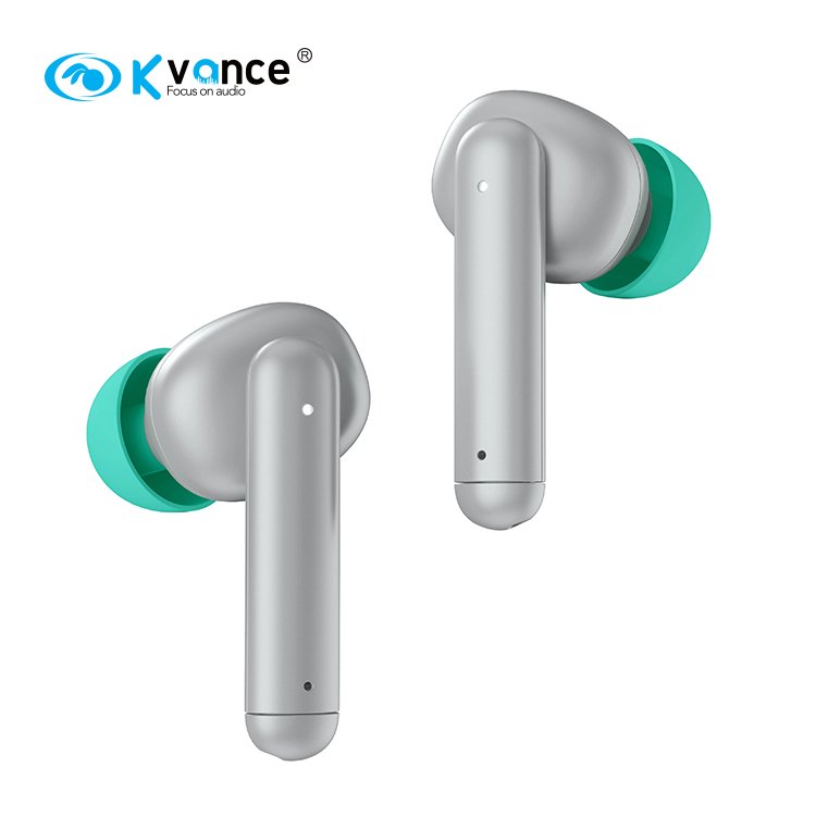 Kvance custom logo hifi tws earphone waterproof ture Wireless Earbuds factory price ear buds