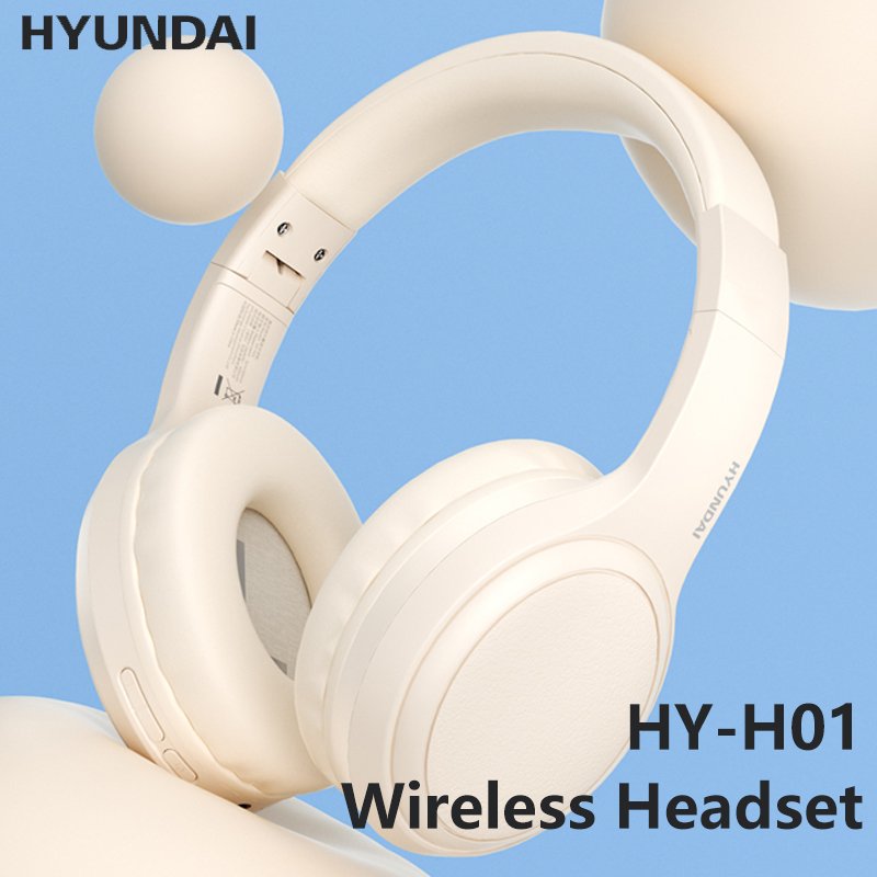 Foldable Wired/Wireless Headsets Dual Mic HIFI Sound Headphones 40mm Big Horn Earphones with Stretchable Functions