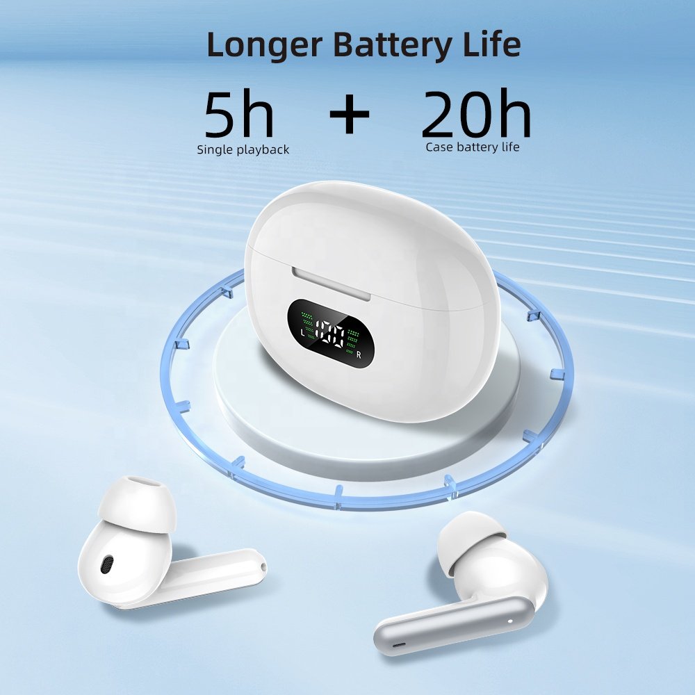 Top Seller Custom Logo Gaming Enc Mini Wireless Bluetooth 5.3 Earphone Anc Tws Active Noise Cancelling Earbuds