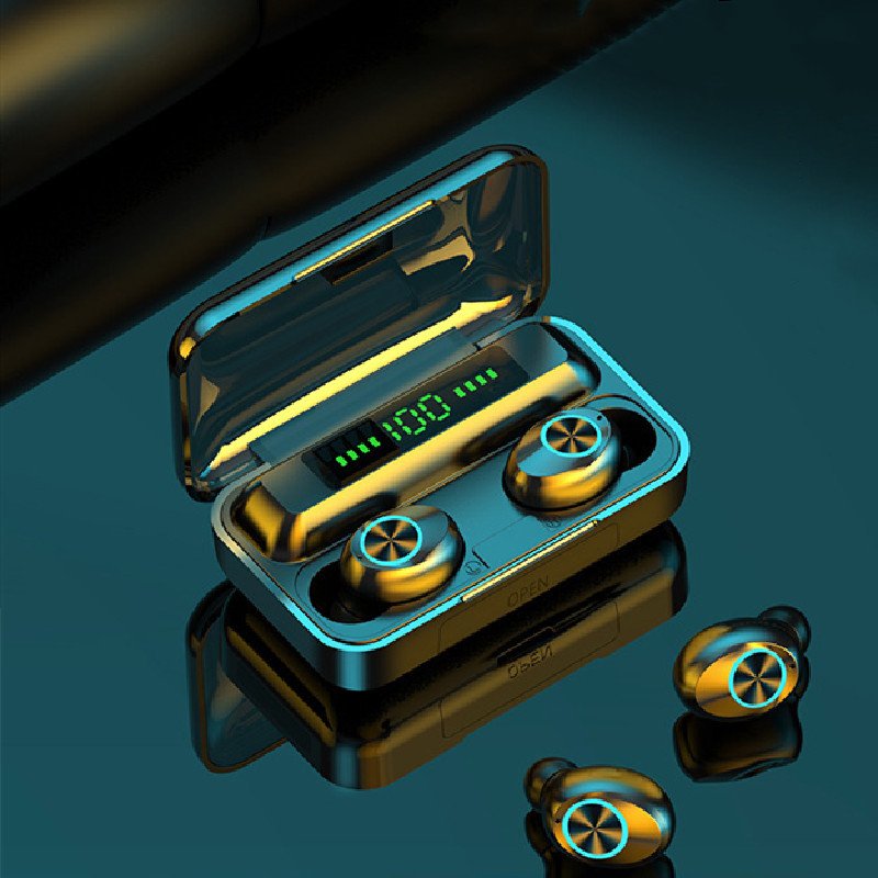 Hot Selling Noise Cancelling Sport Audifono Mini Tws 5.0 Wireless Headphones Bt Wireless Earbuds With 2000mah Charging Box