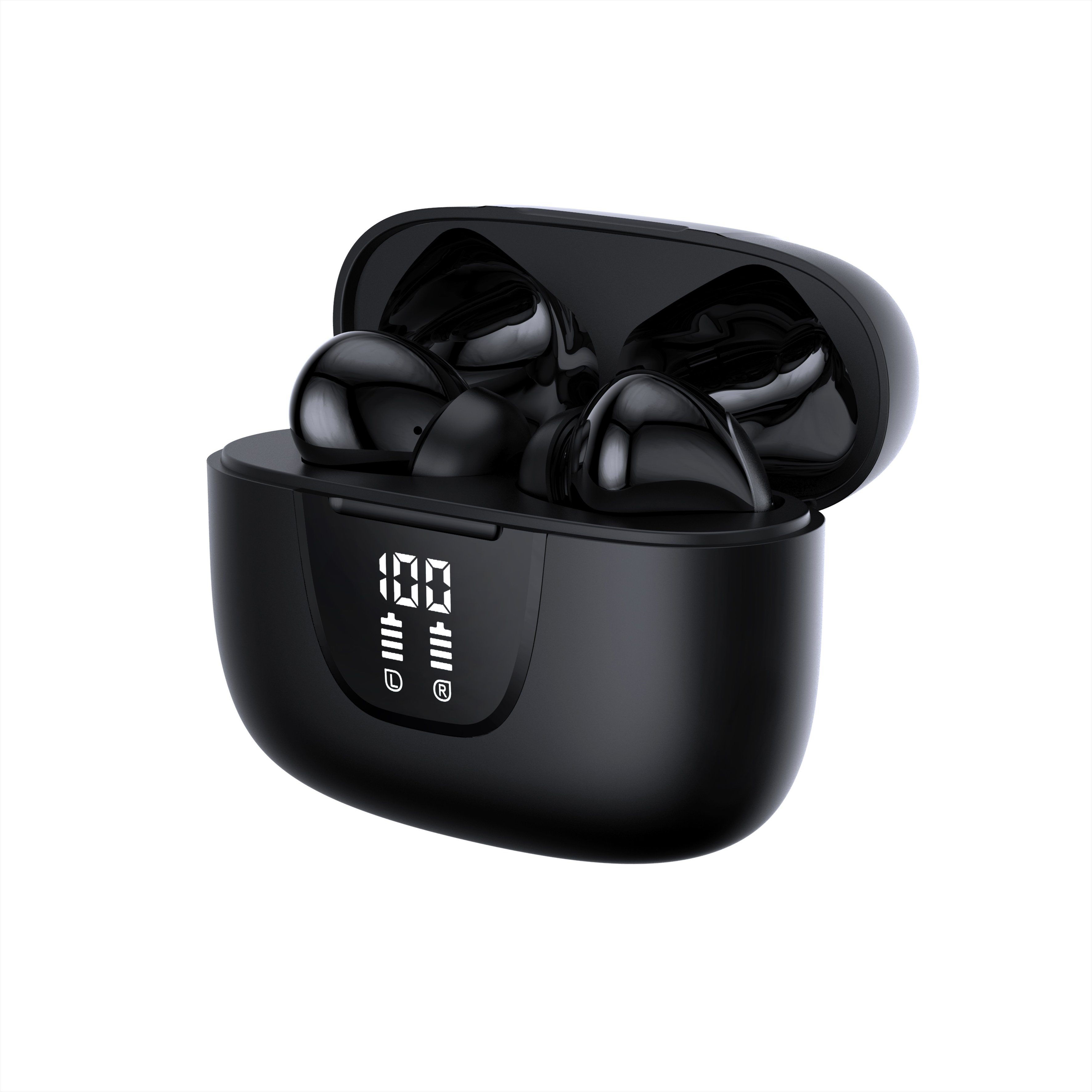 Wireless Bluetooth Headphones Noise Cancelling TWS Earbuds with Microphone for Gaming & Daily Use