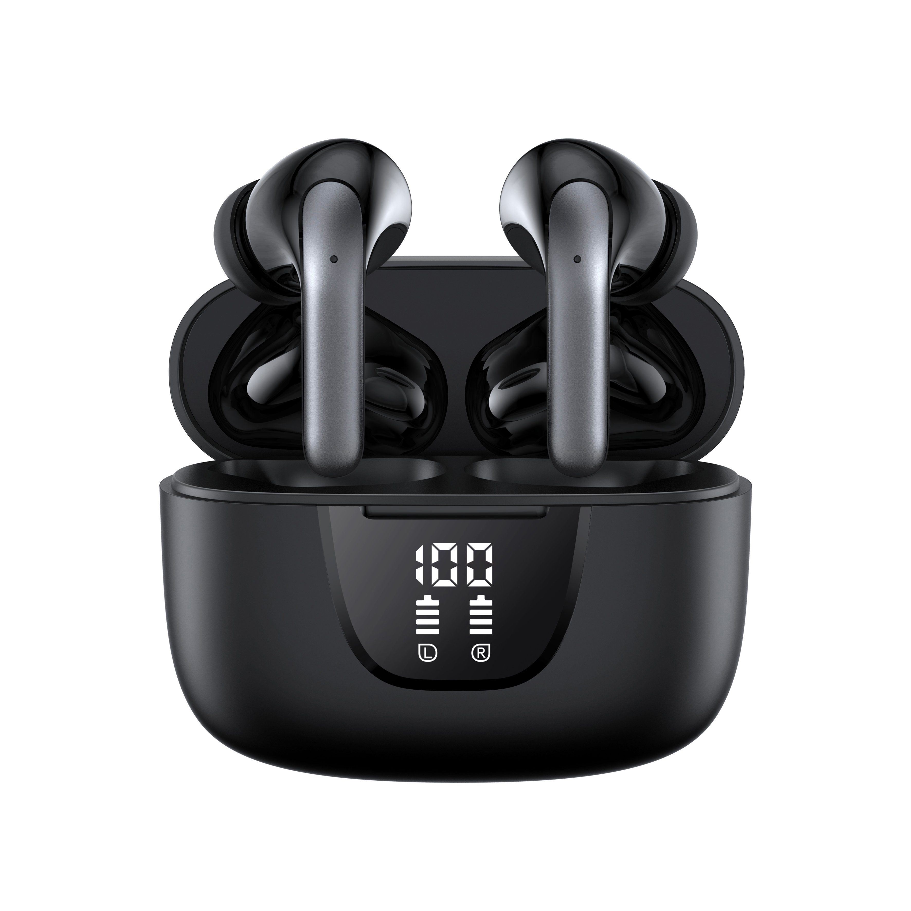 Wireless Bluetooth Headphones Noise Cancelling TWS Earbuds with Microphone for Gaming & Daily Use