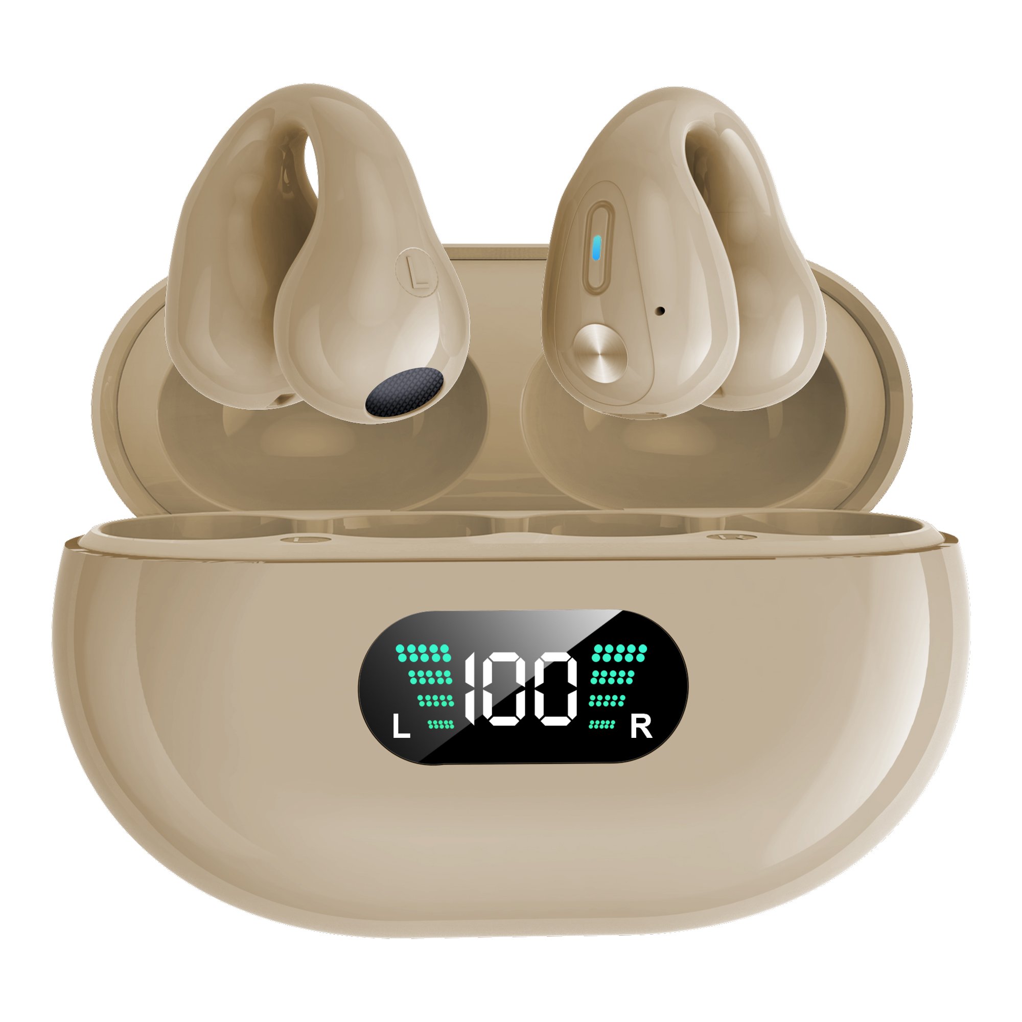 AOOLIF Auriculares Handsfree TWS Earbuds Original Invisible Boat Warless Headphone Type C Bluetooth Wireless Earphones