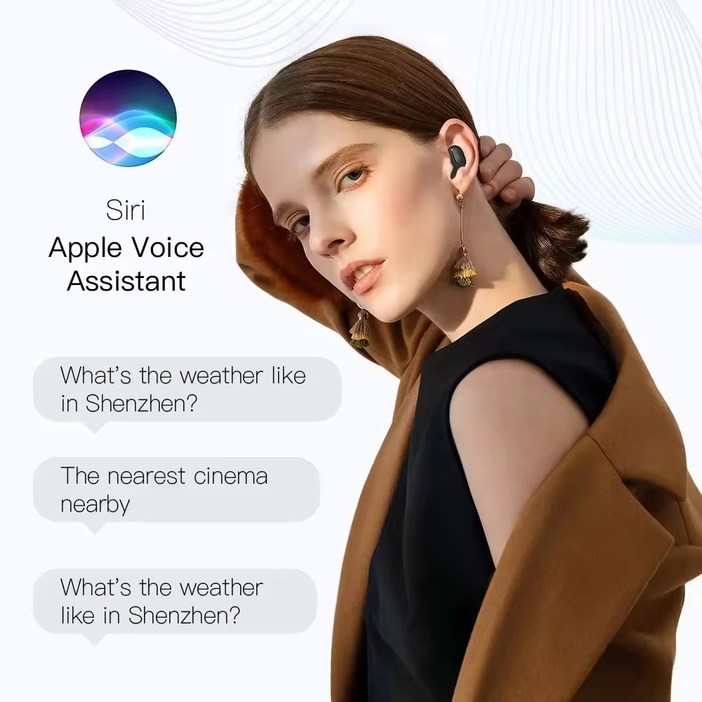 ENC ANC E6S TWS True Wireless 5.3 Bluetooths Stereo Earphone Noise Cancelling LED Display Headphone Wireless Earbuds
