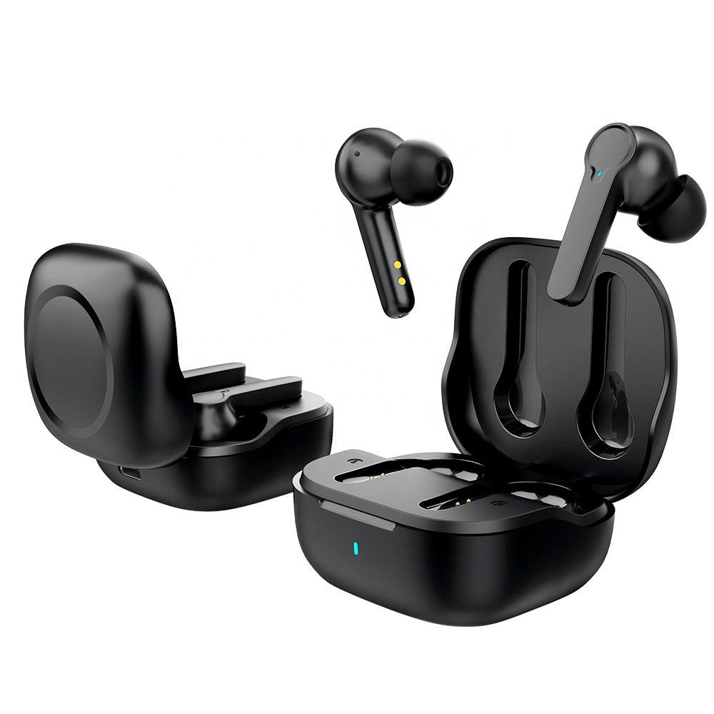 Wireless Earphone Support ENC Noise Canceling & Wireless Charging Function Bluetooth Earbud