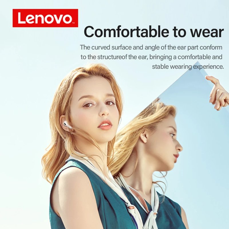 Original TWS lenovo LP40 headphones earphone BT Wireless Charging Box 9D Stereo Waterproof Headsets With Noise Cancelling