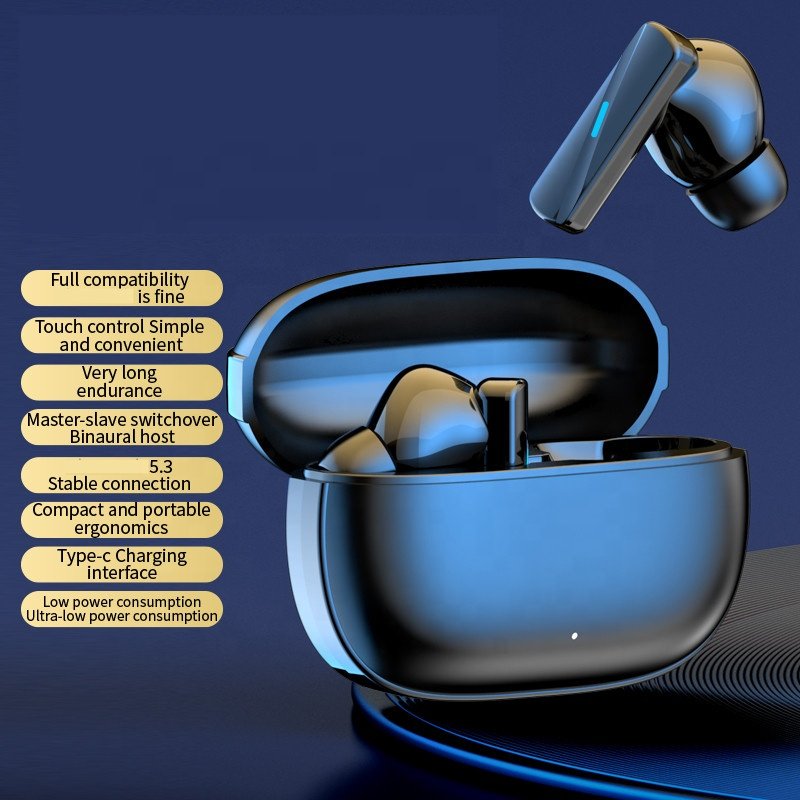 Wireless tws mate 50 mate50 gaming in ear noise cancelling anc tws hifi studio earphones headphones earbuds with screen wireless