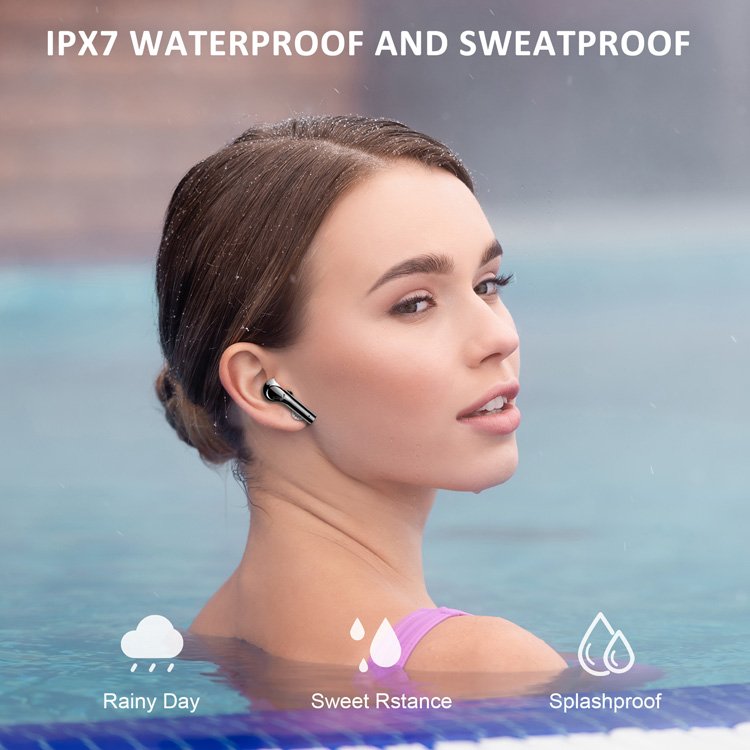 2024 J5PRO BT 5.3 handsfree wireless earbuds LED Display in ear tws wireless hifi Stereo headphone earbuds earphones