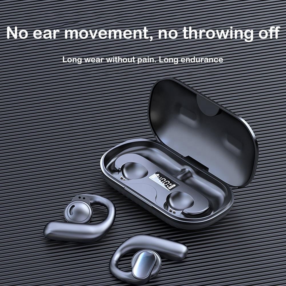 ANC S901 Ear Headphones ENC BT 5.3 Earbuds with Waterproof Wireless Earbuds Mic Sport Reduction Earbuds EarHook Head