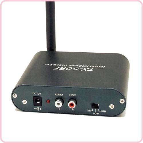 Popular Silent Disco Transmitters with Longer Distance 500 Meters 1500 Feet Digital Display TX-50RF