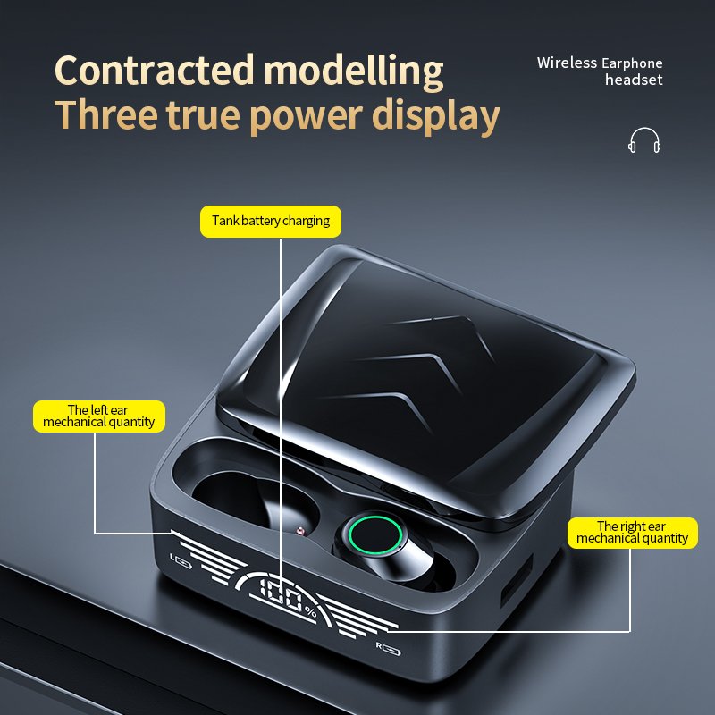 New BQ30 TWS BT V5.3 Earphones Wireless Headphones Touch Control Gaming Headsets HIFI Stereo Sound Noise Reduction With Mic