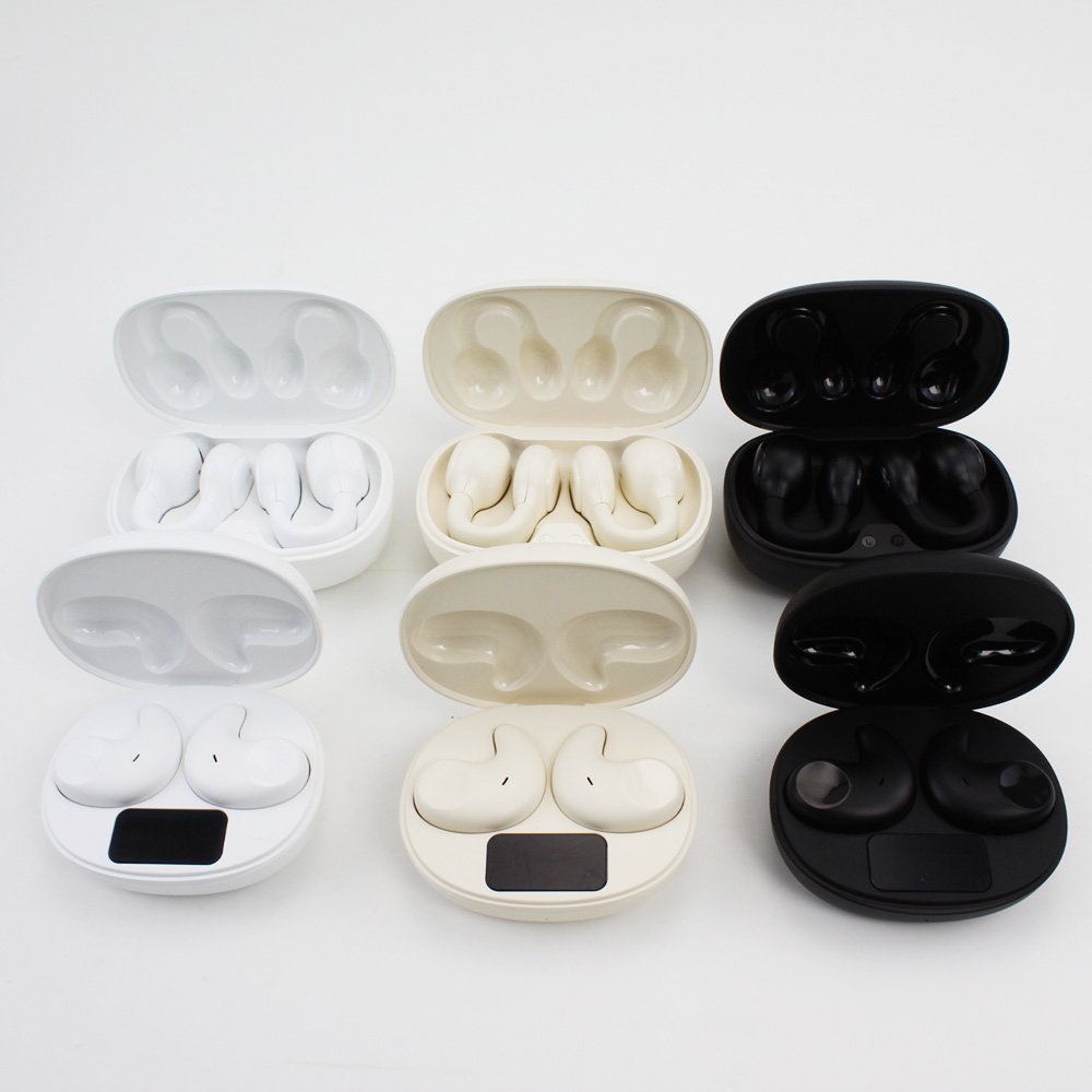 2024 New Arrival Noise Cancelling Earphones TWS Wireless Headphones Digital Display Mini Earbuds Headphones