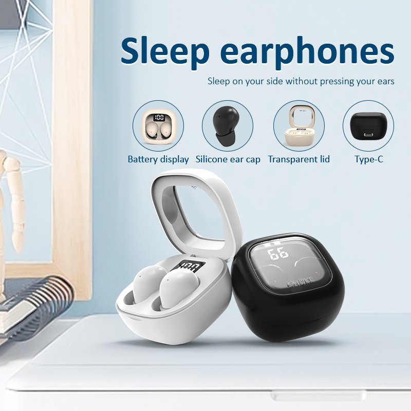 TWS Mini 5.3 wireless Bt headset small earbuds sleep work sports invisible headphones HD HIFI bass sound quality earphones