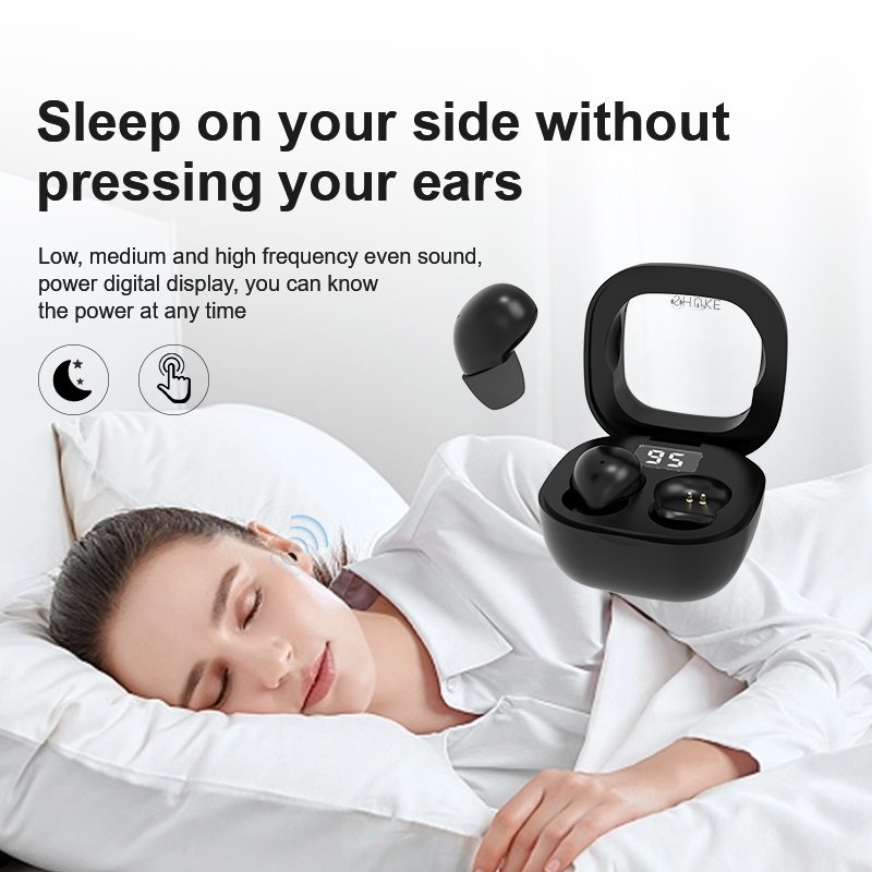 TWS Mini 5.3 wireless Bt headset small earbuds sleep work sports invisible headphones HD HIFI bass sound quality earphones