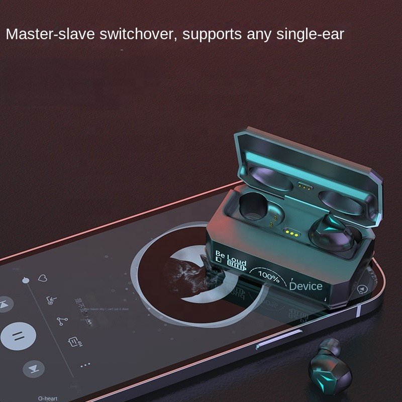 Hot Sale M98 Tws Earphones With Large Power Bank Sport Wireless Earbuds Earphones