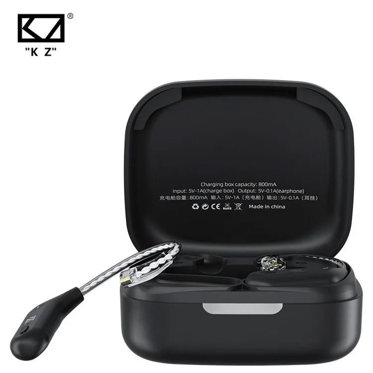 Kz Az09 TWS Wireless Headphones Bt5.2 Earphone HD 3D HIFI Music In Ear Monitoring Headphones Kz Headphones