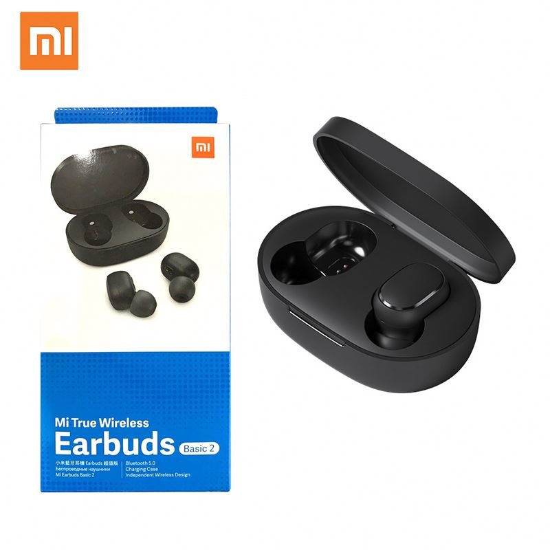 Global Red Mi Buds 4 Lite TWS Buds 3 lite True Wireless Mi Airdots 2 Basic 2 Earphones 2 Basic In Earphones with Microphone