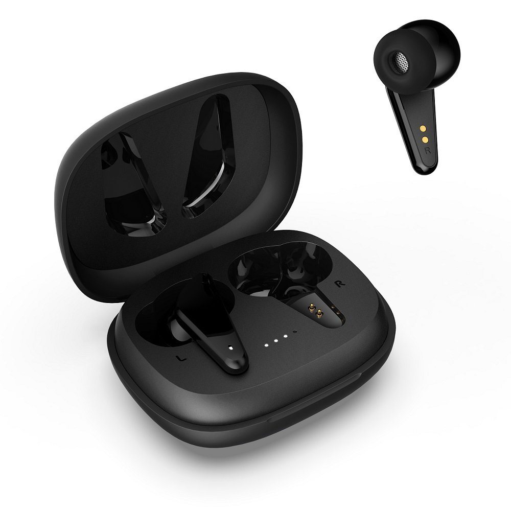 Kvance best selling TWS noise cancelling earphone 5.3 fast charging earbud waterproof ear buds