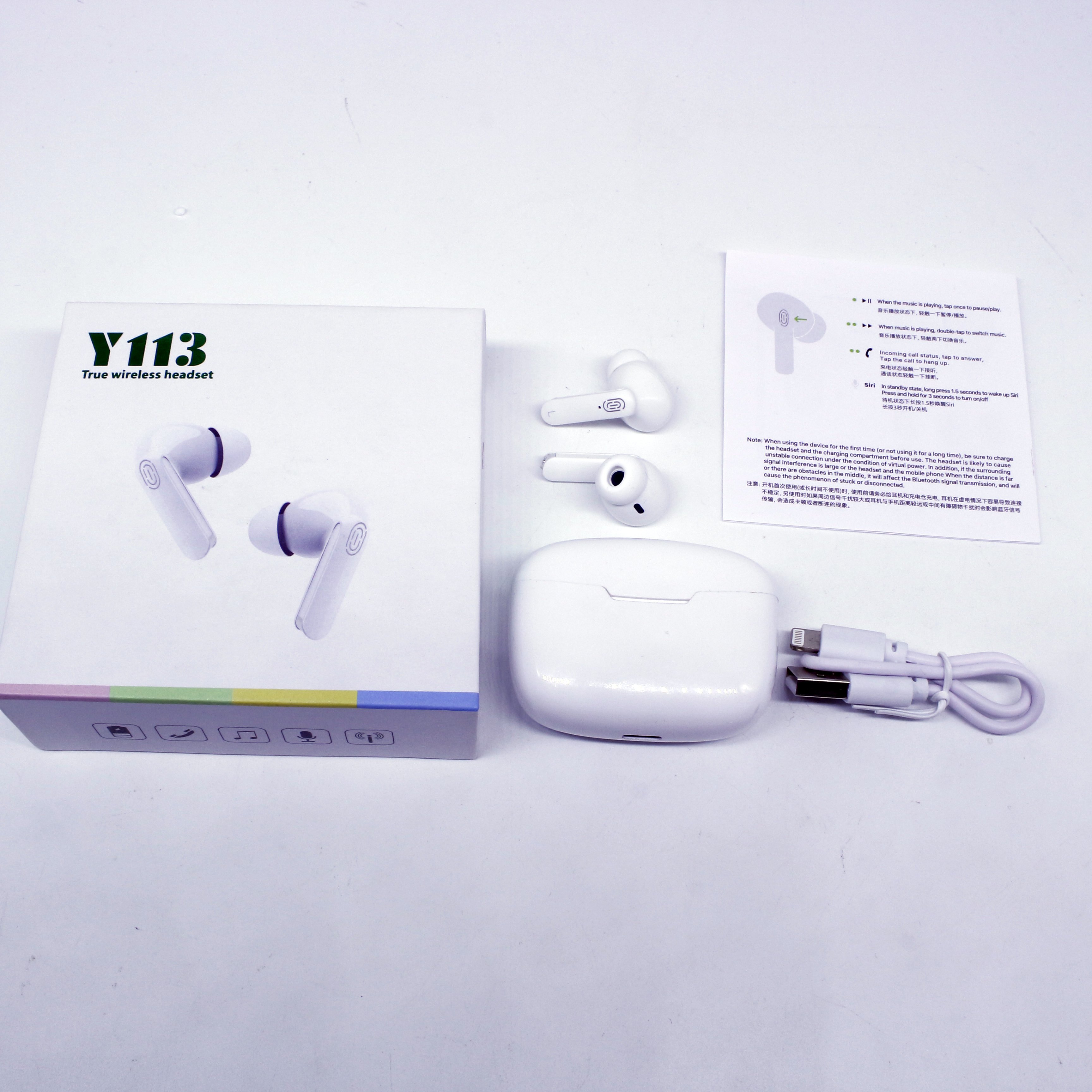 high quality smart phone answering calls noise reduction V5.0 earplugs waterproof wireless earphone headphone with microphone