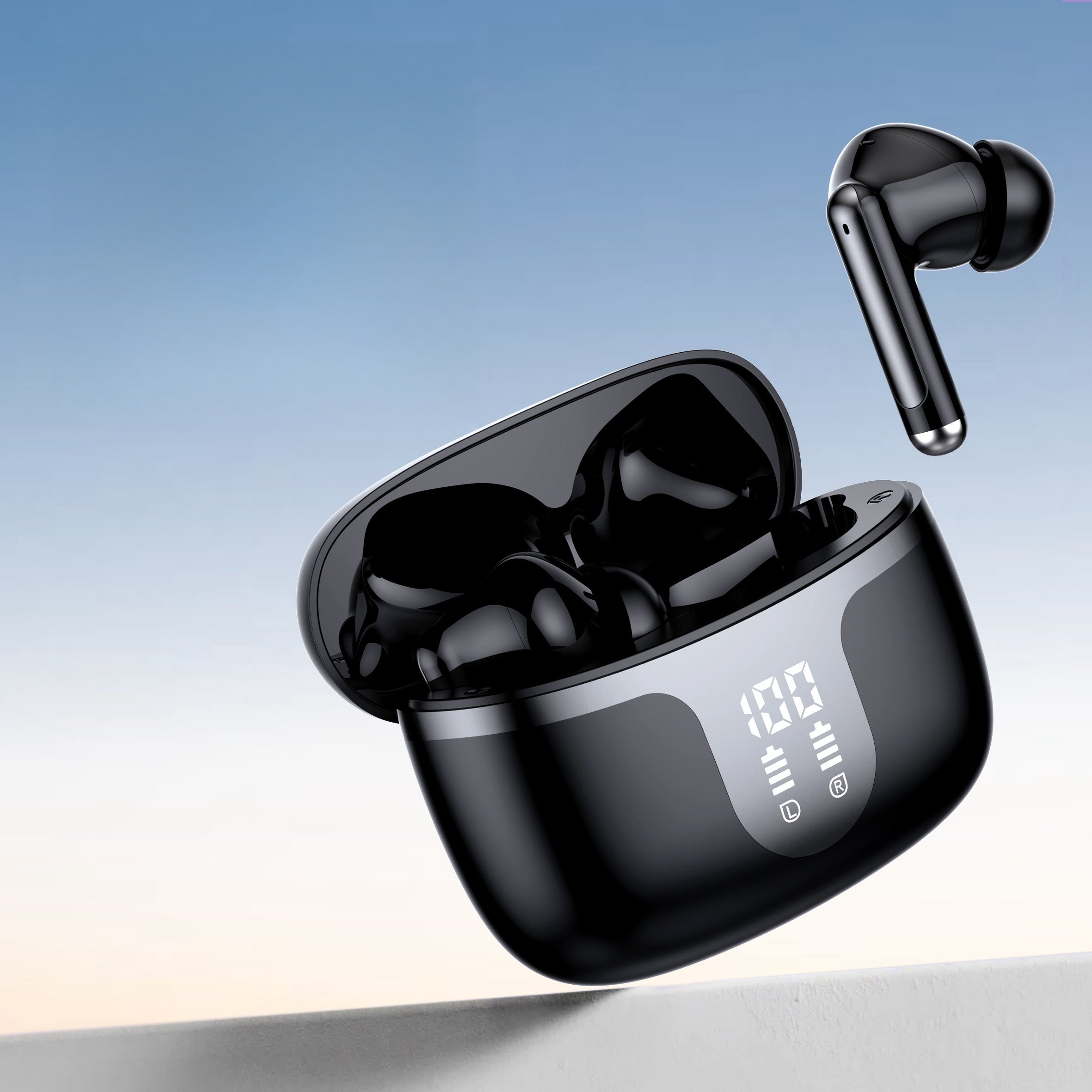 HD HIFI ANC ENC Noise Cancelling Tws Earphones & Headphones Waterproof Sports Gaming In-Ear Headphones TWS Earphones Headphones