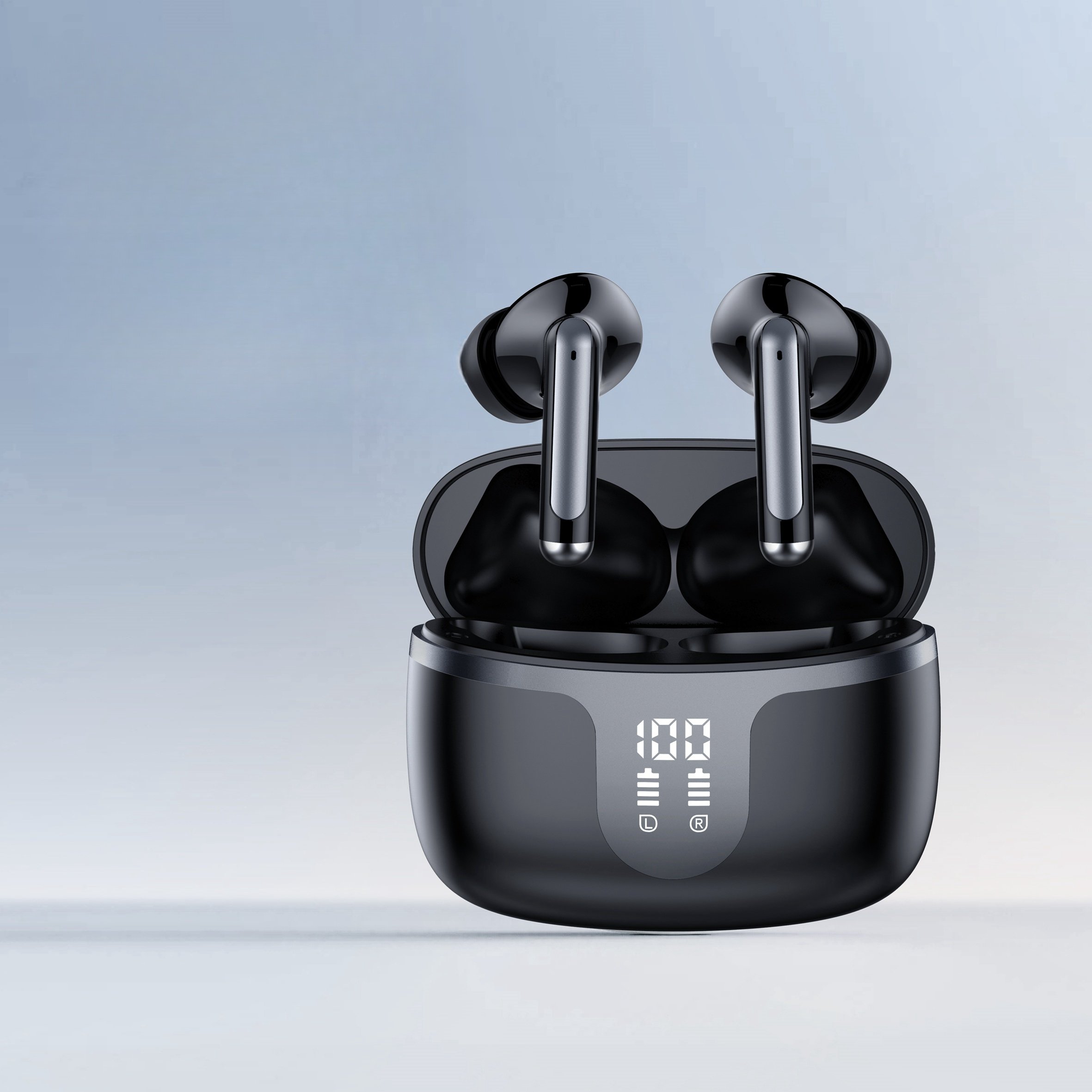 HD HIFI ANC ENC Noise Cancelling Tws Earphones & Headphones Waterproof Sports Gaming In-Ear Headphones TWS Earphones Headphones