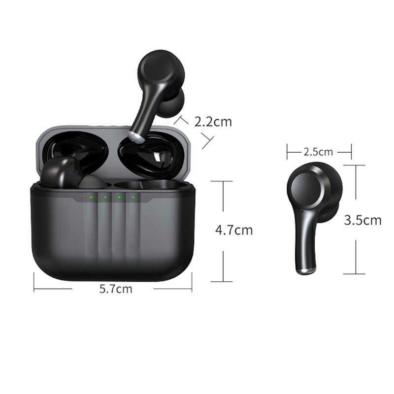 2021 mini ANC Noise-Cancelling bluetooth earbuds M01 BT5.2 wireless earbuds earphone for iPhone with ANC/ENC noise cancelling